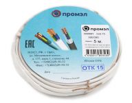 Провод ШВВП 2х0.75 Б 380В (бухта 5м) (шт) ПромЭл 13321720 Провод ШВВП 2х0.75 Б 380В (бухта 5м) (шт) ПромЭл 13321720