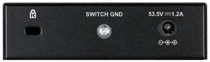 Коммутатор DES-1005P/B1A 5х100Мбайт 4PoE 60Вт неуправляемый D-Link 1088648 Коммутатор DES-1005P/B1A 5х100Мбайт 4PoE 60Вт неуправляемый D-Link 1088648