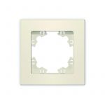 Рамка 1-м Афина сл. кость (ivory) Universal A0053-I