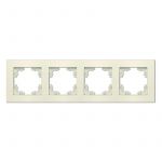 Рамка 4-м Афина универс. сл. кость (ivory) Universal A0046-I