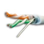 Кабель витая пара F/UTP кат.5e 2х2х24AWG solid CU PVC Standart сер. 500м (м) SUPRLAN 01-0914 Кабель витая пара F/UTP кат.5e 2х2х24AWG solid CU PVC Standart сер. 500м (м) SUPRLAN 01-0914