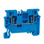 Клемма проходная пружинная OptiClip CX-2.5-I-BU-24A-(0.2-2.5) син. КЭАЗ 289712 Клемма проходная пружинная OptiClip CX-2.5-I-BU-24A-(0.2-2.5) син. КЭАЗ 289712