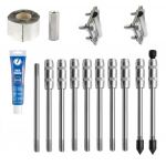 Комплект заземления нержавеющий 15 метров (d=16 мм х 1,5 метра) Комплект заземления нержавеющий 15 метров (d=16 мм х 1,5 метра)