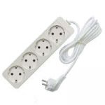 Удлинитель 4х1.5м с заземл. 16А IP20 3.5кВт ПВС Союз 481S-6401