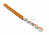Кабель витая пара U/UTP кат.5e 4х2х24AWG solid LSZH нг(А)-HF UUTP4-C5E-S24-IN-LSZH-OR-305 оранж. (уп.305м) Hyperline 46858 Кабель витая пара U/UTP кат.5e 4х2х24AWG solid LSZH нг(А)-HF UUTP4-C5E-S24-IN-LSZH-OR-305 оранж. (уп.305м) Hyperline 46858