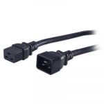 Кабель питания PWC-IEC19-IEC20-3.0-BK IEC 320 C19 - IEC 320 C20 (3х1.5) 16А прямая вилка 3м Hyperline 43795 Кабель питания PWC-IEC19-IEC20-3.0-BK IEC 320 C19 - IEC 320 C20 (3х1.5) 16А прямая вилка 3м Hyperline 43795