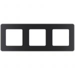 Рамка 3-м Inspiria антрацит Leg 673953