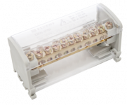 Распределительный блок фаза-ноль 8х12мм 2х11 отв.  125А