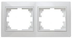 Рамка 2-м СП Plano 1-502-01 гор. бел. Intro Б0027625
