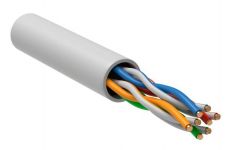 Кабель витая пара U/UTP кат.5e 4х2х24AWG solid LSZH GENERICA бел. 100м (м) ITK BC1-C5E04-128-100-G Кабель витая пара U/UTP кат.5e 4х2х24AWG solid LSZH GENERICA бел. 100м (м) ITK BC1-C5E04-128-100-G