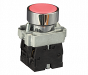 Кнопка грибок "СТОП" с фиксацией и поворотом красная IP65 ф40мм Кнопка грибок "СТОП" с фиксацией и поворотом красная IP65 ф40мм