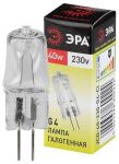 Лампа галогенная G4-JCD-40W-230V-Cl 40Вт G4 230В Эра C0039280 Лампа галогенная G4-JCD-40W-230V-Cl 40Вт G4 230В Эра C0039280