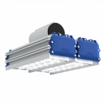 Уличный светодиодный светильник INTEKS Street LENS-100/2 100Вт 5000К Philips_(Д)