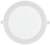 Светильник светодиодный ДВО 1608 18Вт 6500К IP20 круг бел. IEK LDVO0-1608-1-18-6500-K01