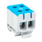 Клемма силовая вводная двойная КСВ 16-50кв.мм син. EKF plc-kvs2-16-50-blue Клемма силовая вводная двойная КСВ 16-50кв.мм син. EKF plc-kvs2-16-50-blue