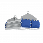 Cветодиодный светильник INTEKS PromLine LENS-100/2 100Вт 5000К (К30)