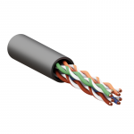 Кабель витая пара U/UTP кат.5E 4 пары 24 AWG solid внешн. LDPE черн. TERACOM PRO EKF TRP-5EUTP-04PE-BK-OUT3 Кабель витая пара U/UTP кат.5E 4 пары 24 AWG solid внешн. LDPE черн. TERACOM PRO EKF TRP-5EUTP-04PE-BK-OUT3